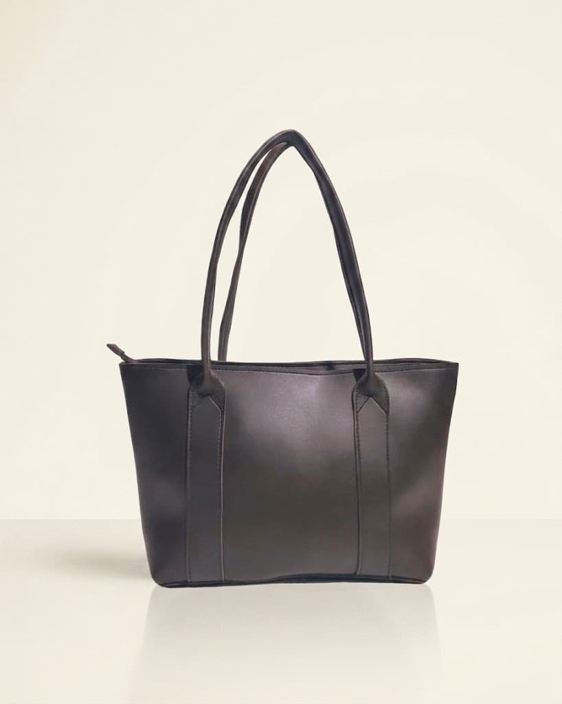 Espresso Structured Tote